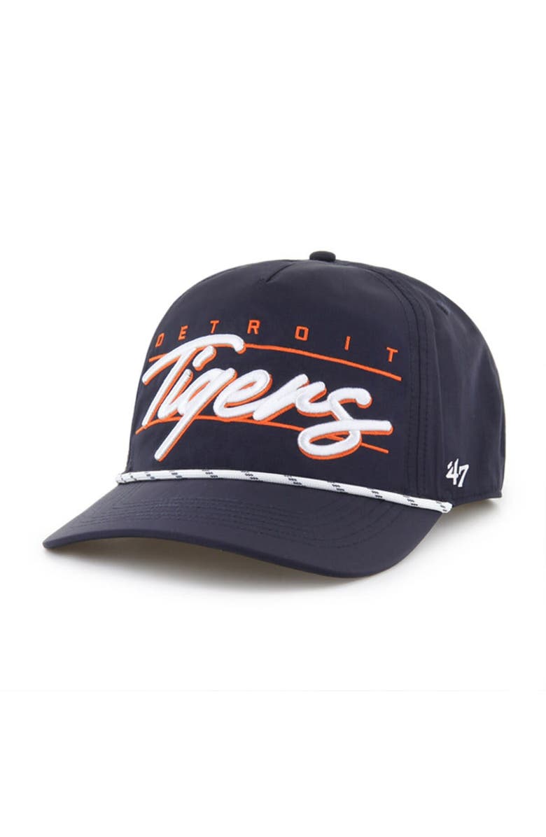 '47 Men's '47  Navy Detroit Tigers Condor Hitch Adjustable Hat, Main, color, 