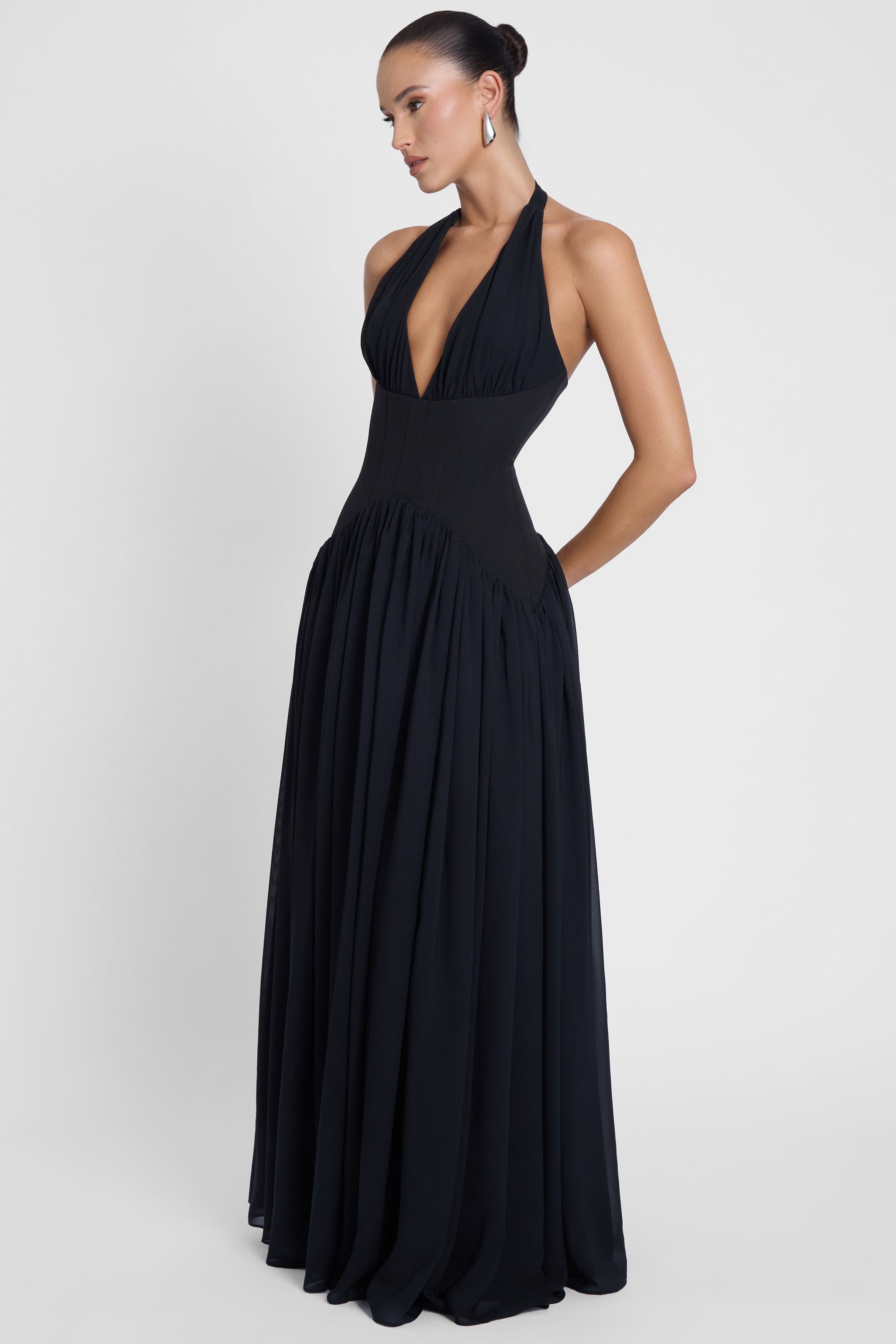 Harlowe Corset Maxi Dress - image 2