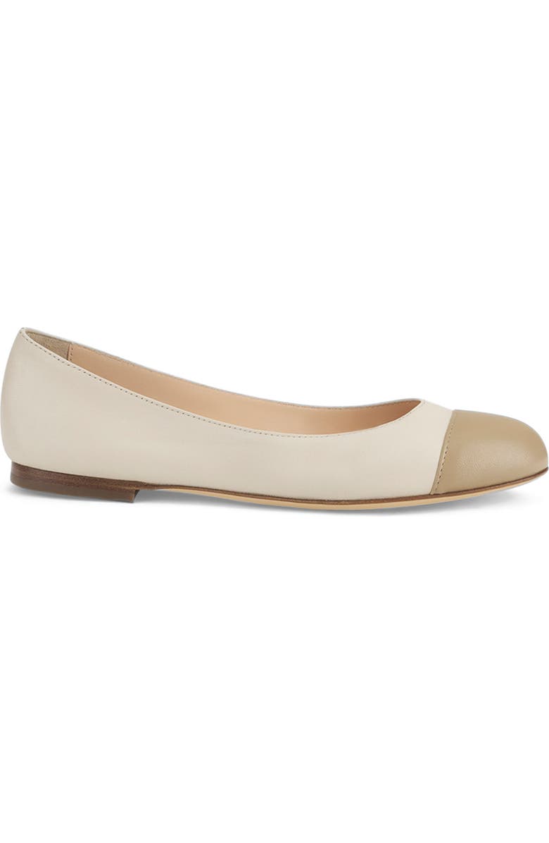 AGL Milly Bicolor Ballet Flat, Main, color, Milky