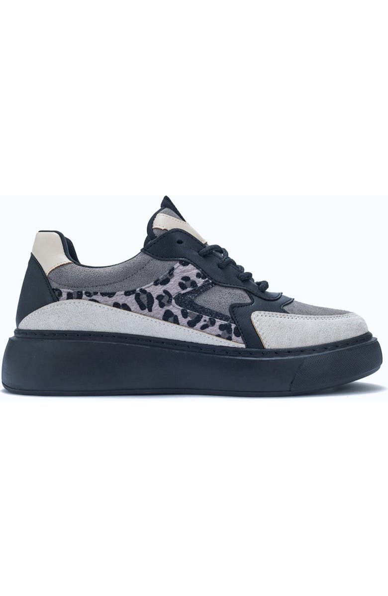 Prologue Shoes Ida Platform Fashion Sneakers, Alternate, color, Black