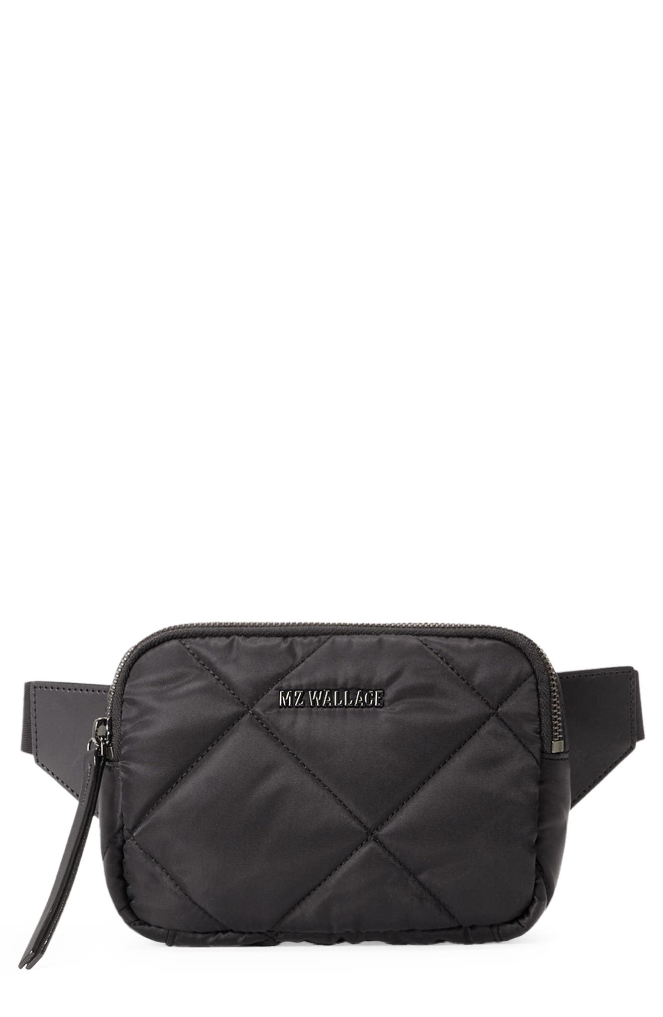 MZ Wallace Madison Quilted Belt Bag, Main, color, 