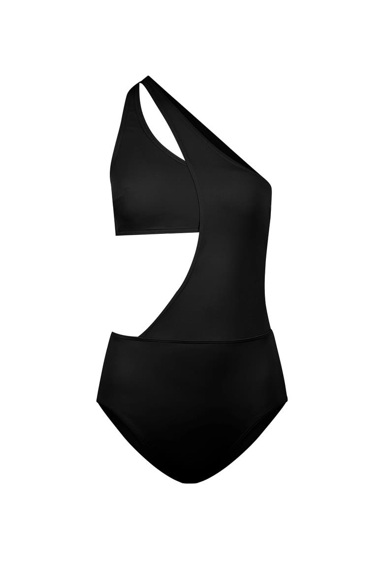 Alaine Swimwear One-Piece, Alternate, color, Black