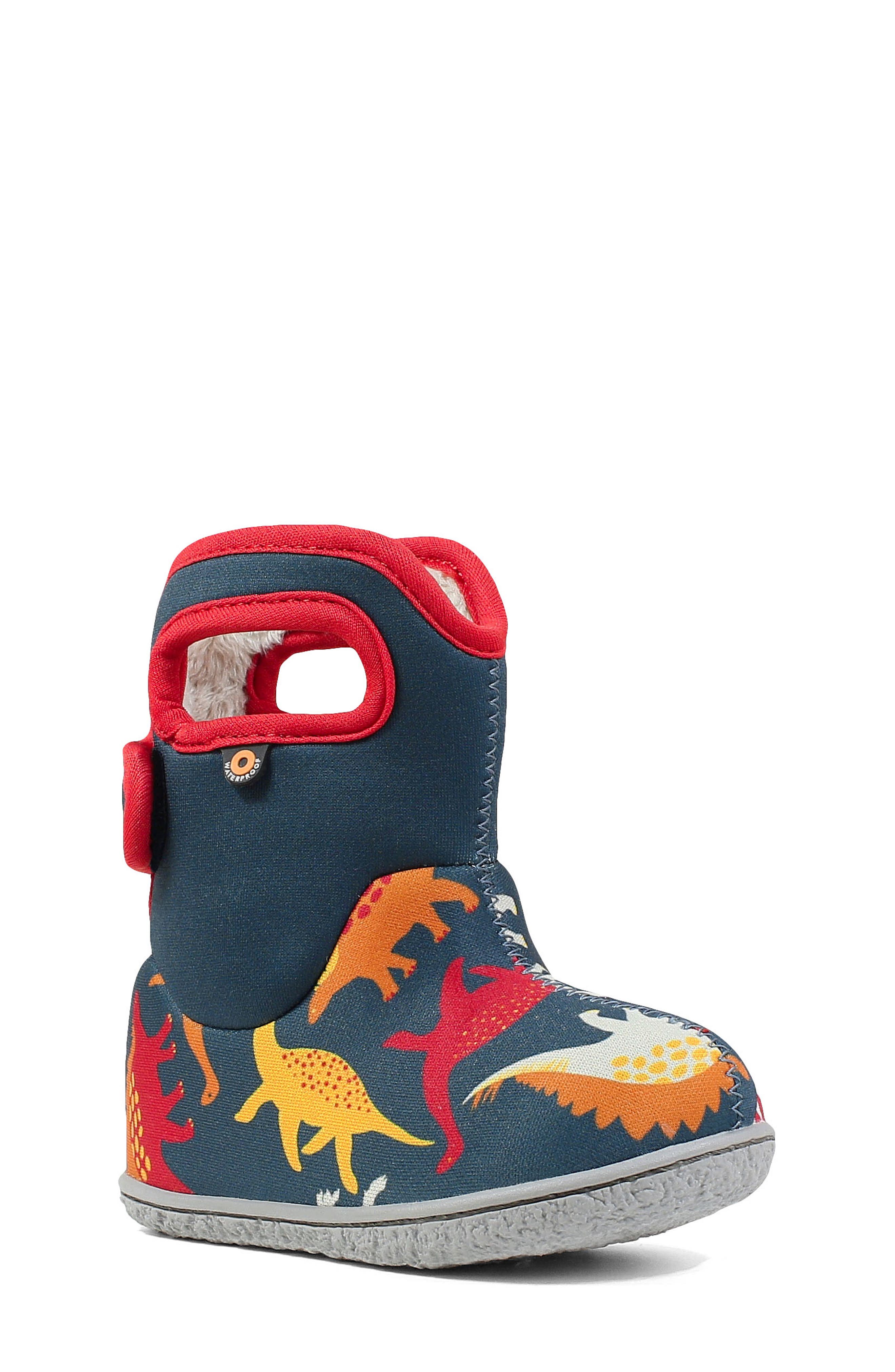Bogs Baby Bogs Dino Insulated Waterproof Boot, Main, color, 
