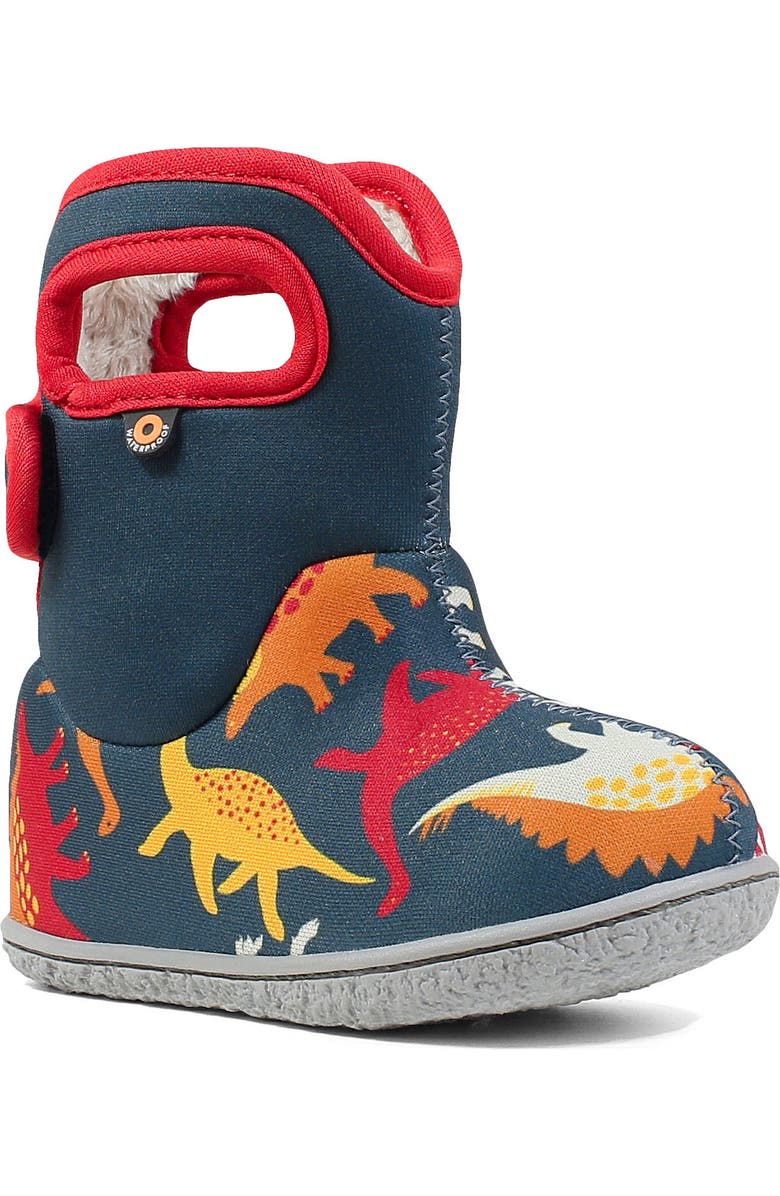 Bogs Baby Bogs Dino Insulated Waterproof Boot, Main, color,