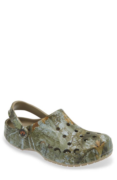 Gender Inclusive Realtree Edge Camo Baya Clog