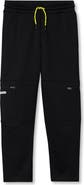 Lands' End Boys Active Fleece Quick Dry Iron Knee Joggers