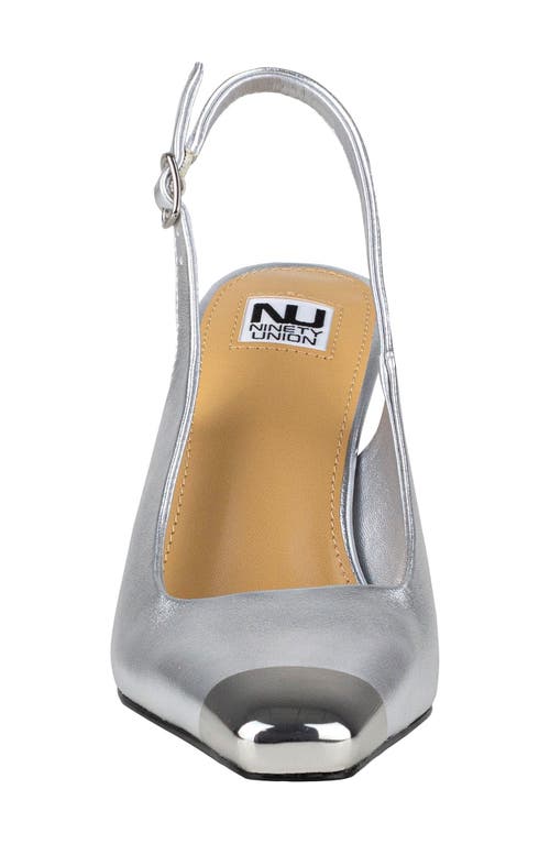 Ninety Union Nova Slingback Pump In Silver
