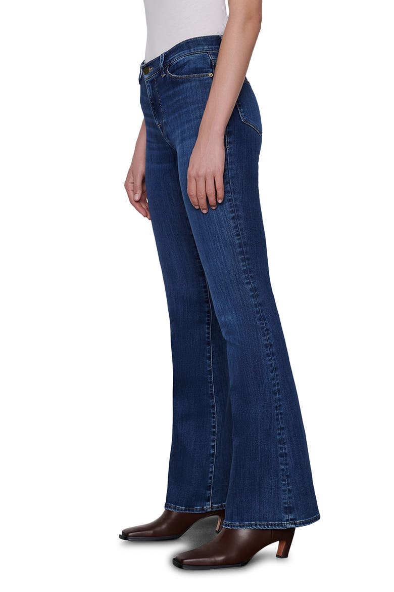 Le High Waist Flare Jeans, Alternate, color, LUPINE