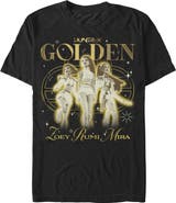 KPop Demon Hunters Mens KPop Demon Hunters Huntrix The Golden Girls T Shirt