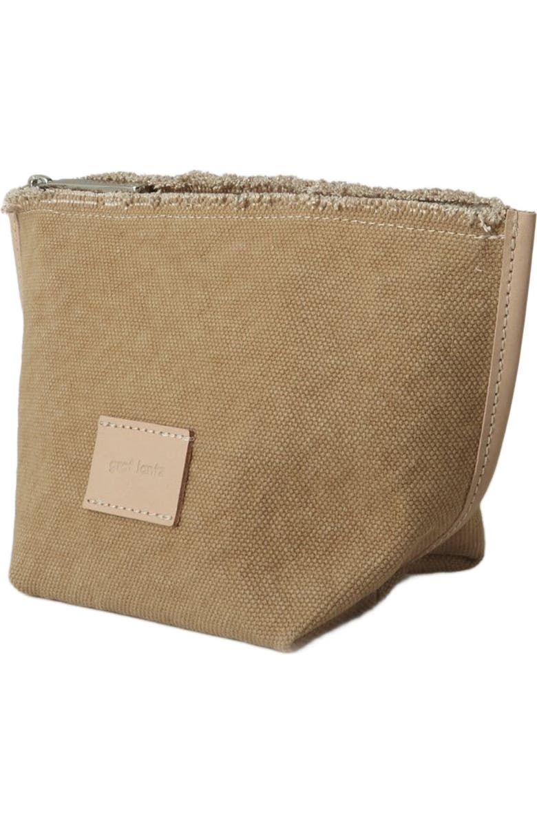 Graf Lantz Hana Canvas Pouch, Alternate, color, Sand