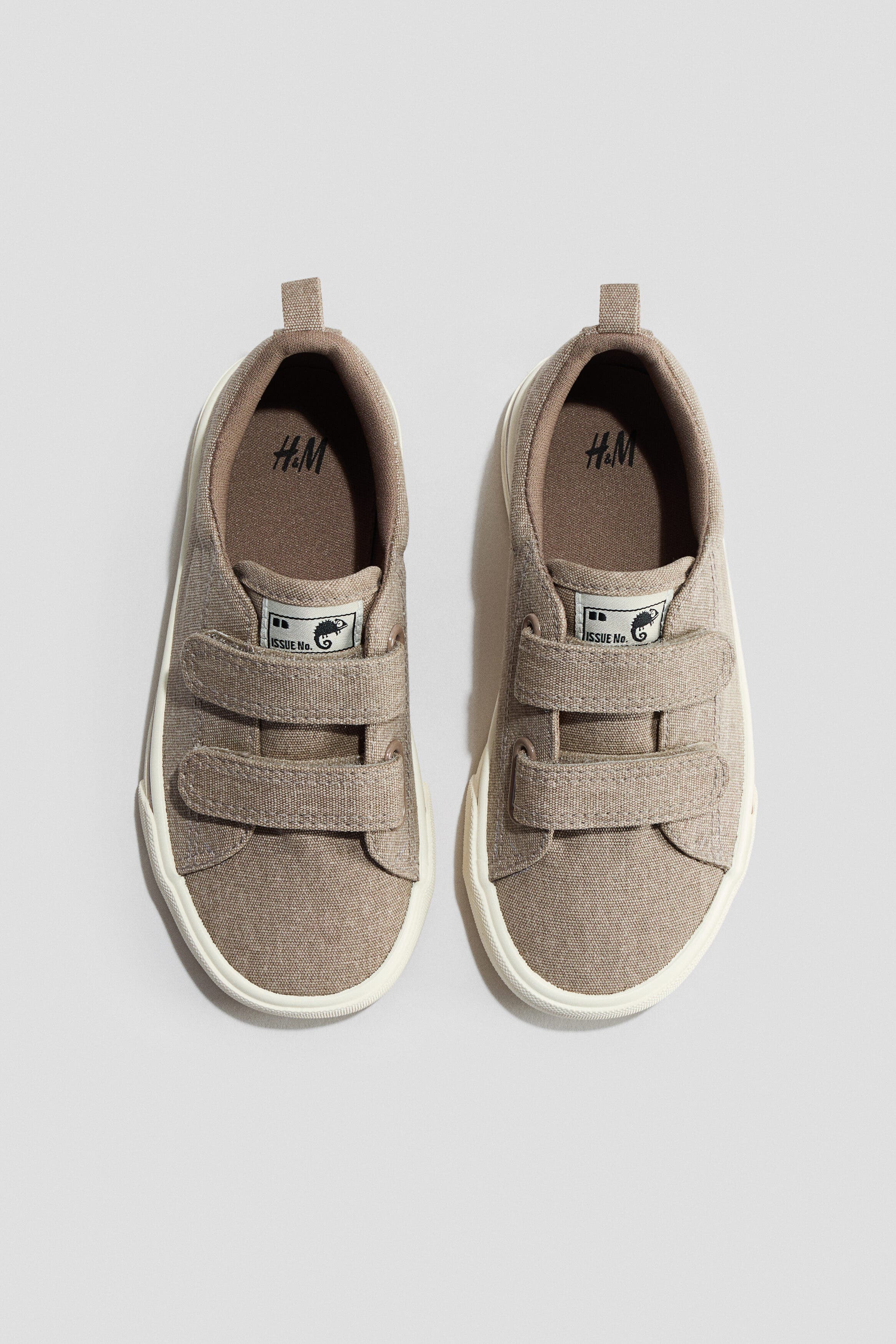 H&M Canvas sneakers, Main, color, Beige