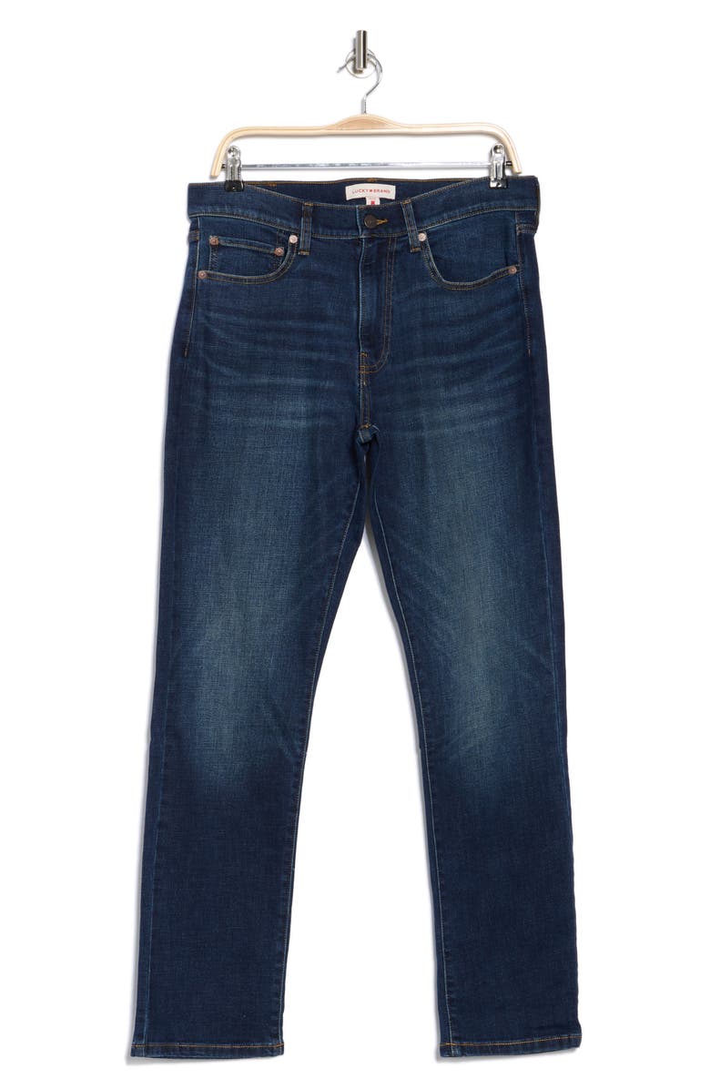 Lucky Brand 410 Athletic Straight Leg Jeans, Alternate, color, Spire