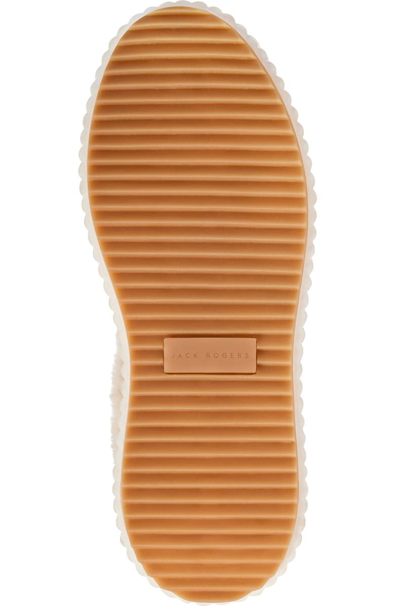 Jack Rogers Josie Faux Fur Sneaker, Alternate, color, Black