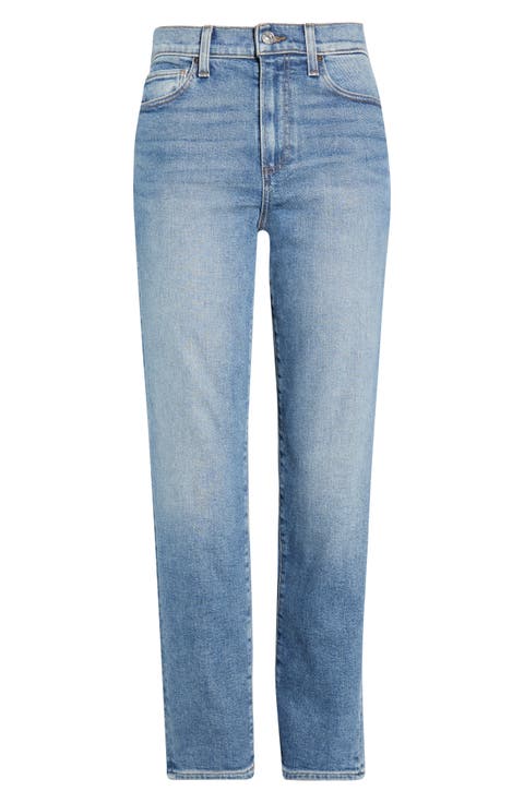 Reece High Waist Ankle Slim Leg Jeans
