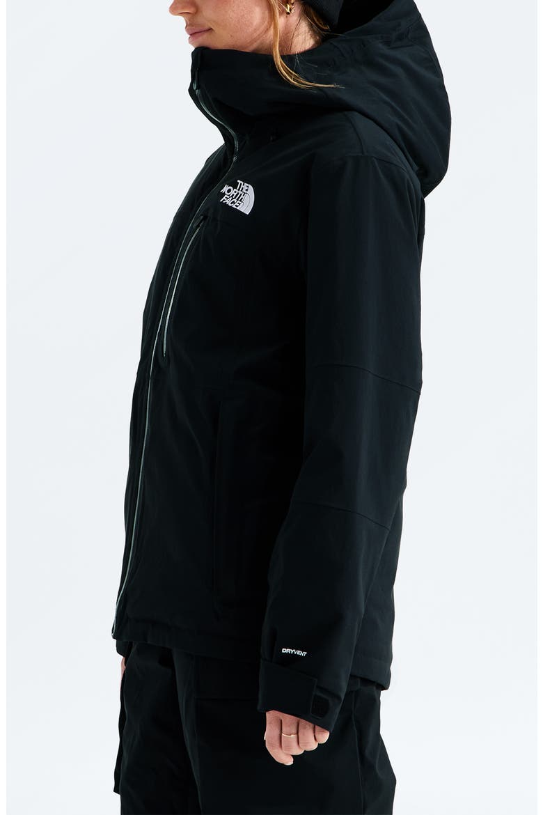 Freedom Insulated Waterproof Hooded Jacket, Alternate, color, TNF BLACK