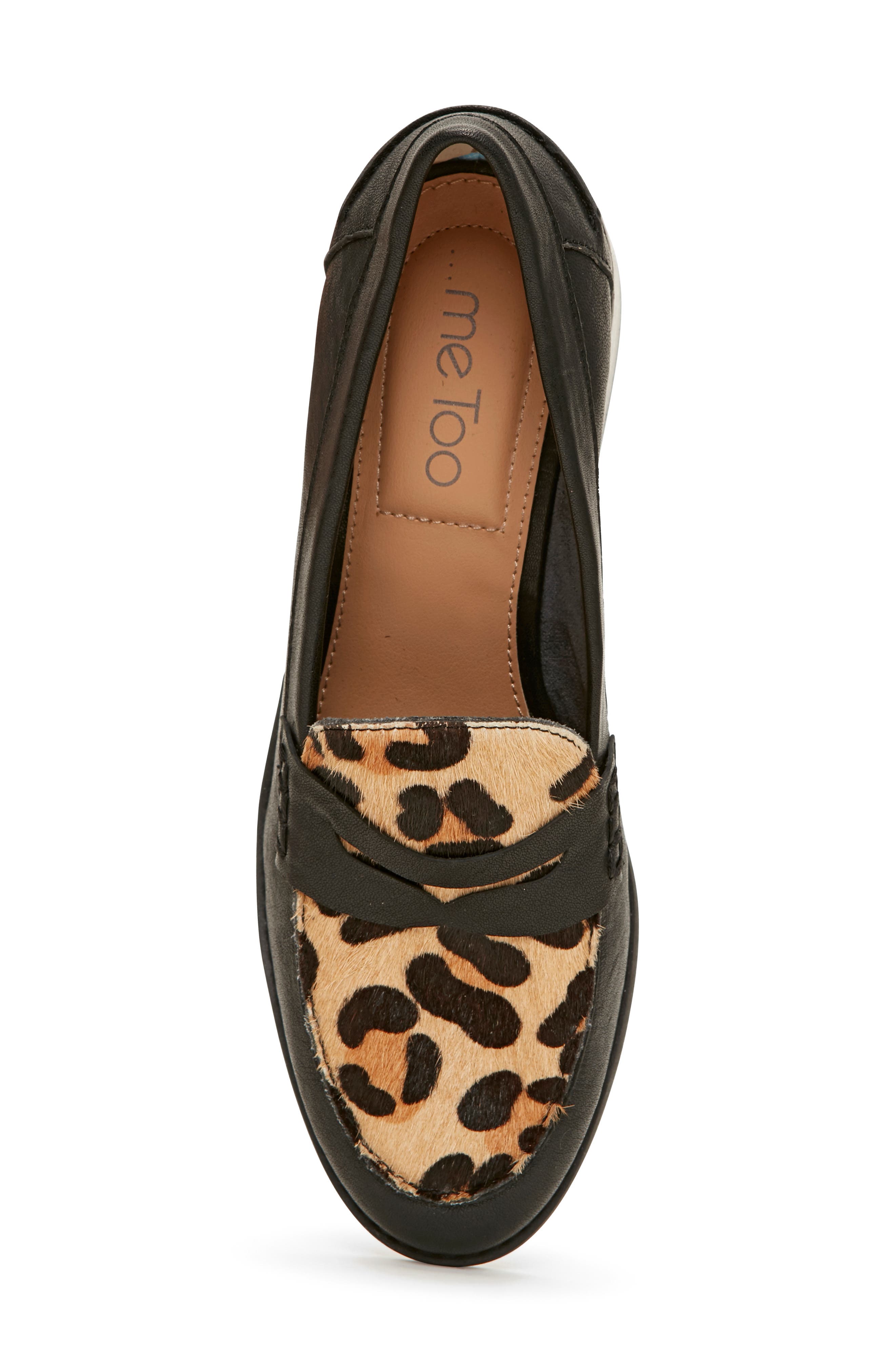 Me Too Darra Block Heel Loafer Pump, Alternate, color, 