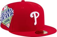 New Era Men's New Era Red Philadelphia Phillies Hidden Hit 59FIFTY Fitted Hat