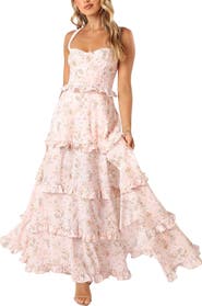 Petal & Pup Lillee Floral Print Tiered Maxi Dress | Nordstrom