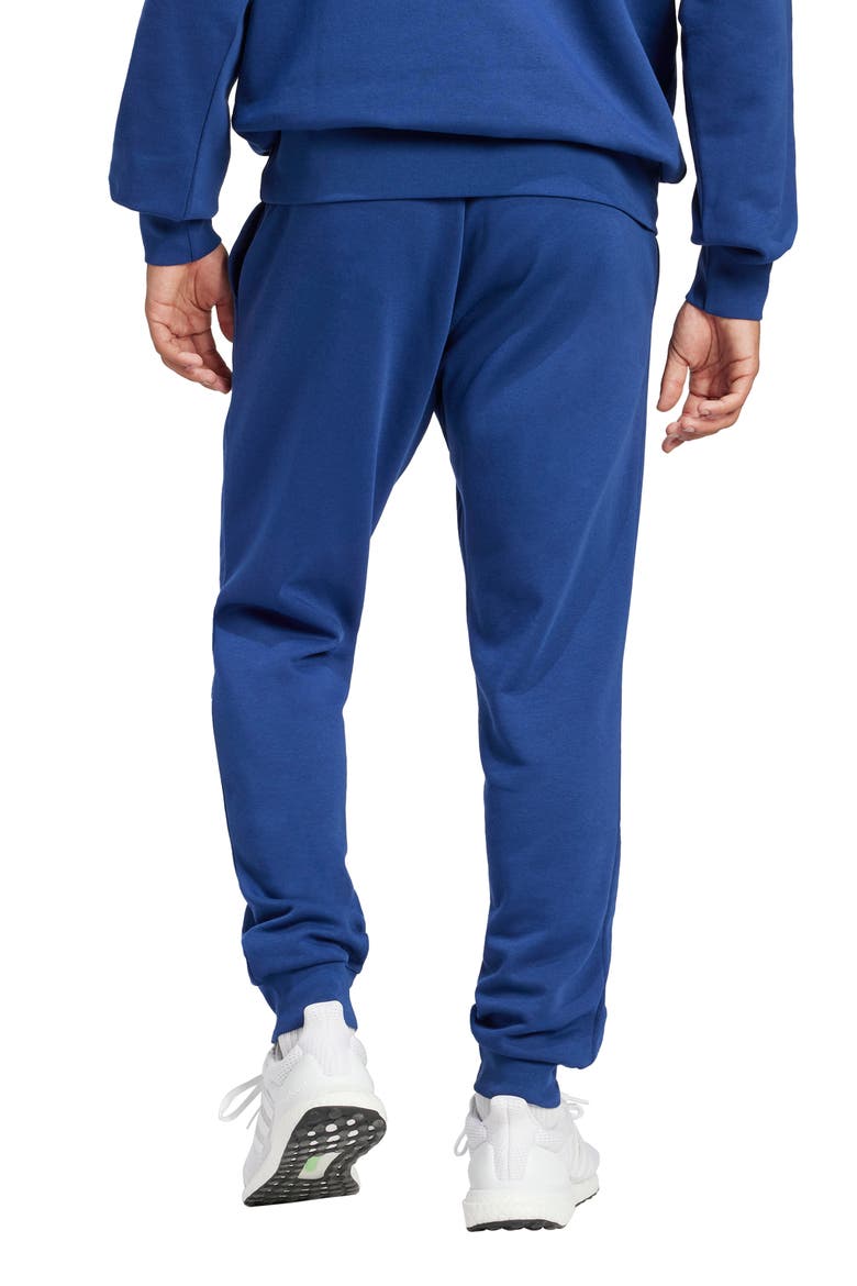 Essentials Feelcozy Fleece Pants, Alternate, color, DKBLUE/WHI