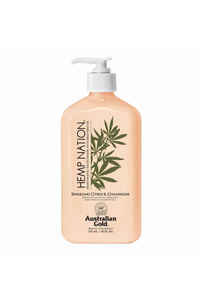 Hemp Nation Sparkling Citrus and Champagne Body Lotion 18oz, Alternate, color, None