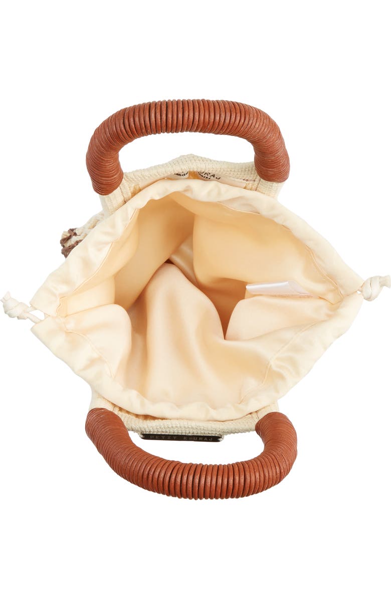 Petit Kouraj Mini Fringe Top Handle Bag, Alternate, color,