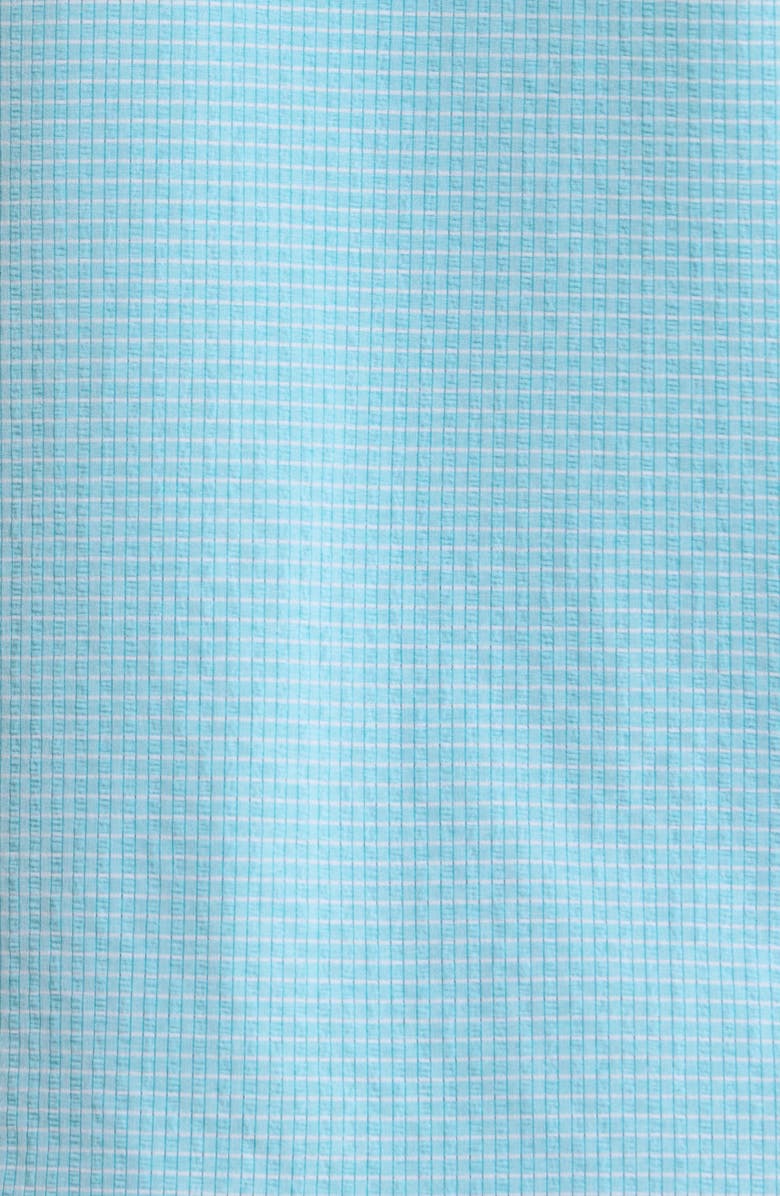 Tommy Bahama Bahama Coast Sintra Stripe IslandZone<sup>®</sup> Short Sleeve Button-Up Shirt, Alternate, color, Tourmaline Glaze
