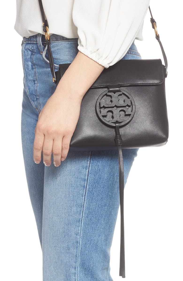 Tory Burch Miller Leather Crossbody Bag, Alternate, color,