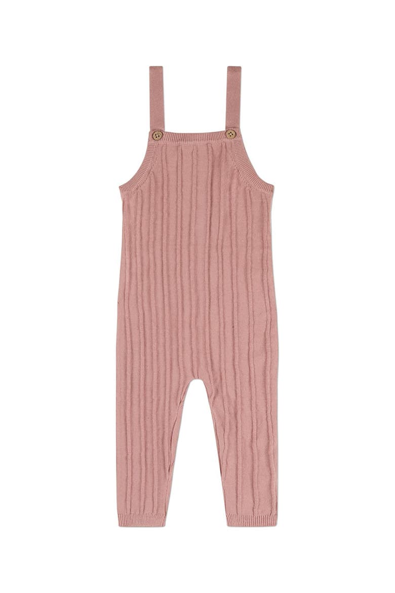 Raised 3D Knit Ribbed Jumpsuit, Alternate, color, Mauve