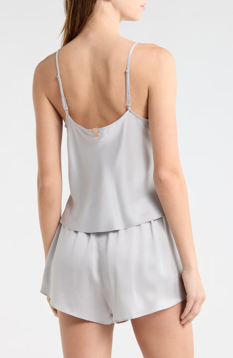 Lunya Ladder Stitch Washable Silk Camisole, Alternate, color,