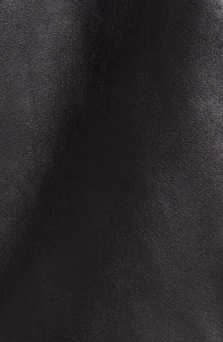 Vigoss Faux Shearling & Faux Leather Jacket, Alternate, color, 