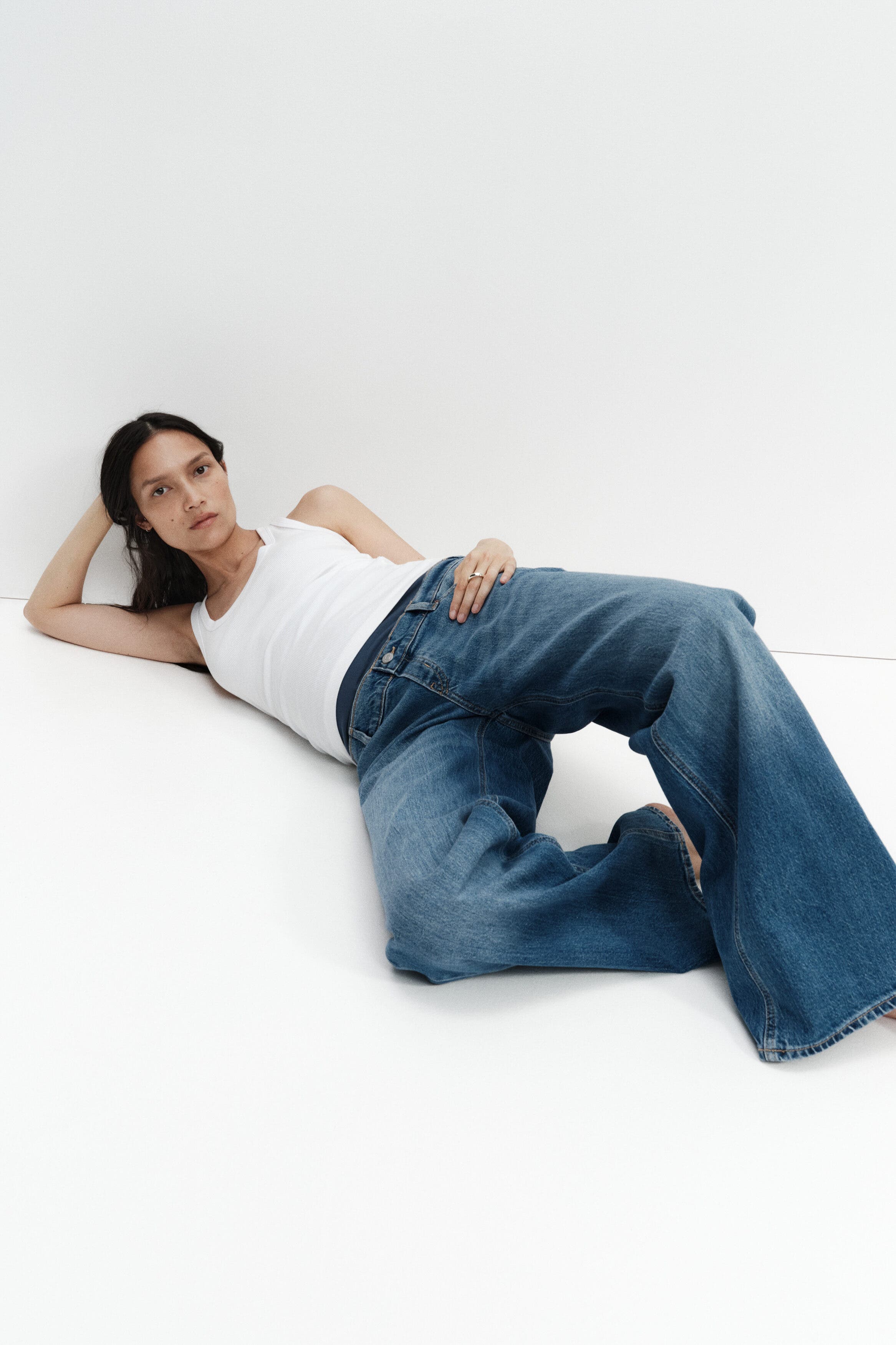 selected Denim blue