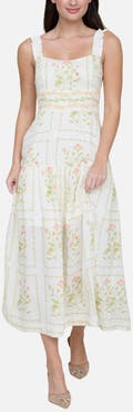 Blu Pepper Floral Midi Dress