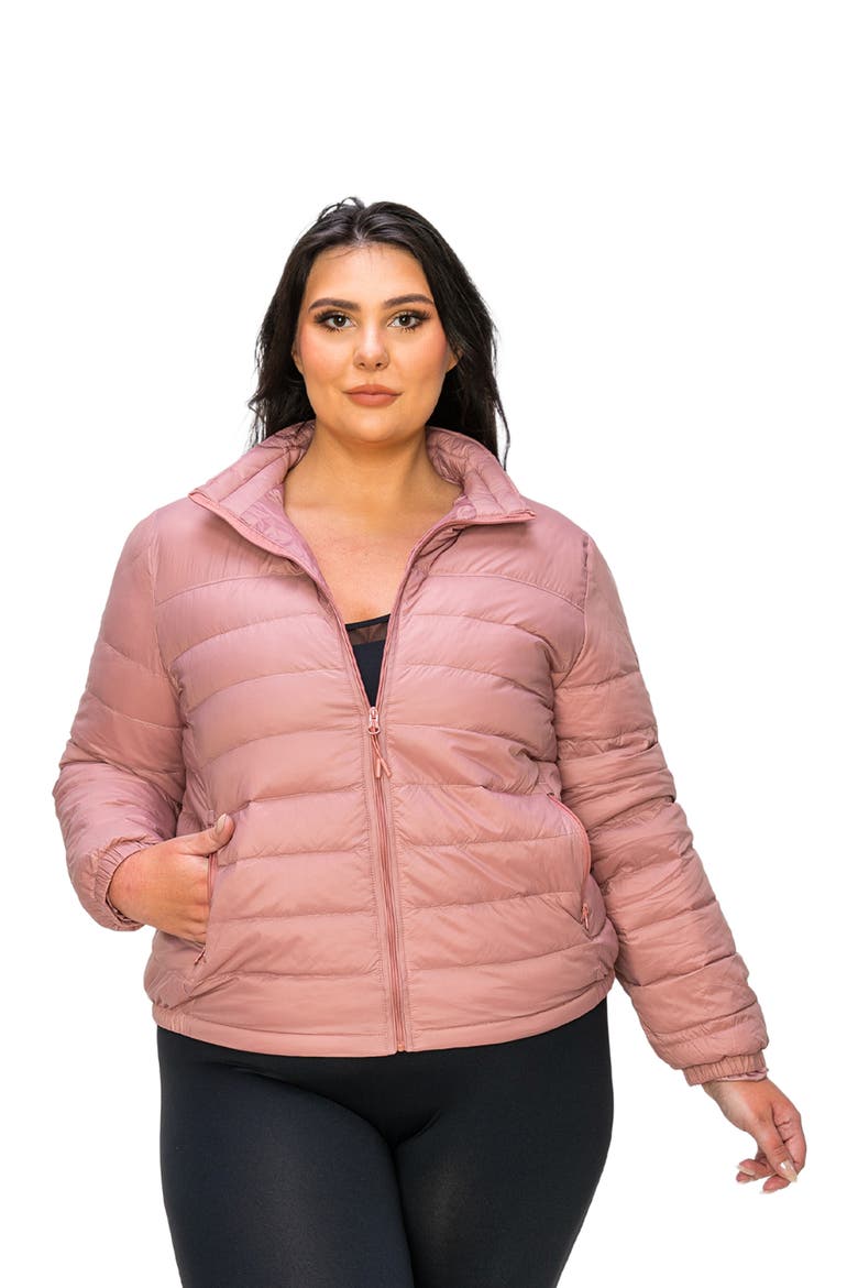 Urbaneer Down Jacket, Alternate, color, Pink Satin