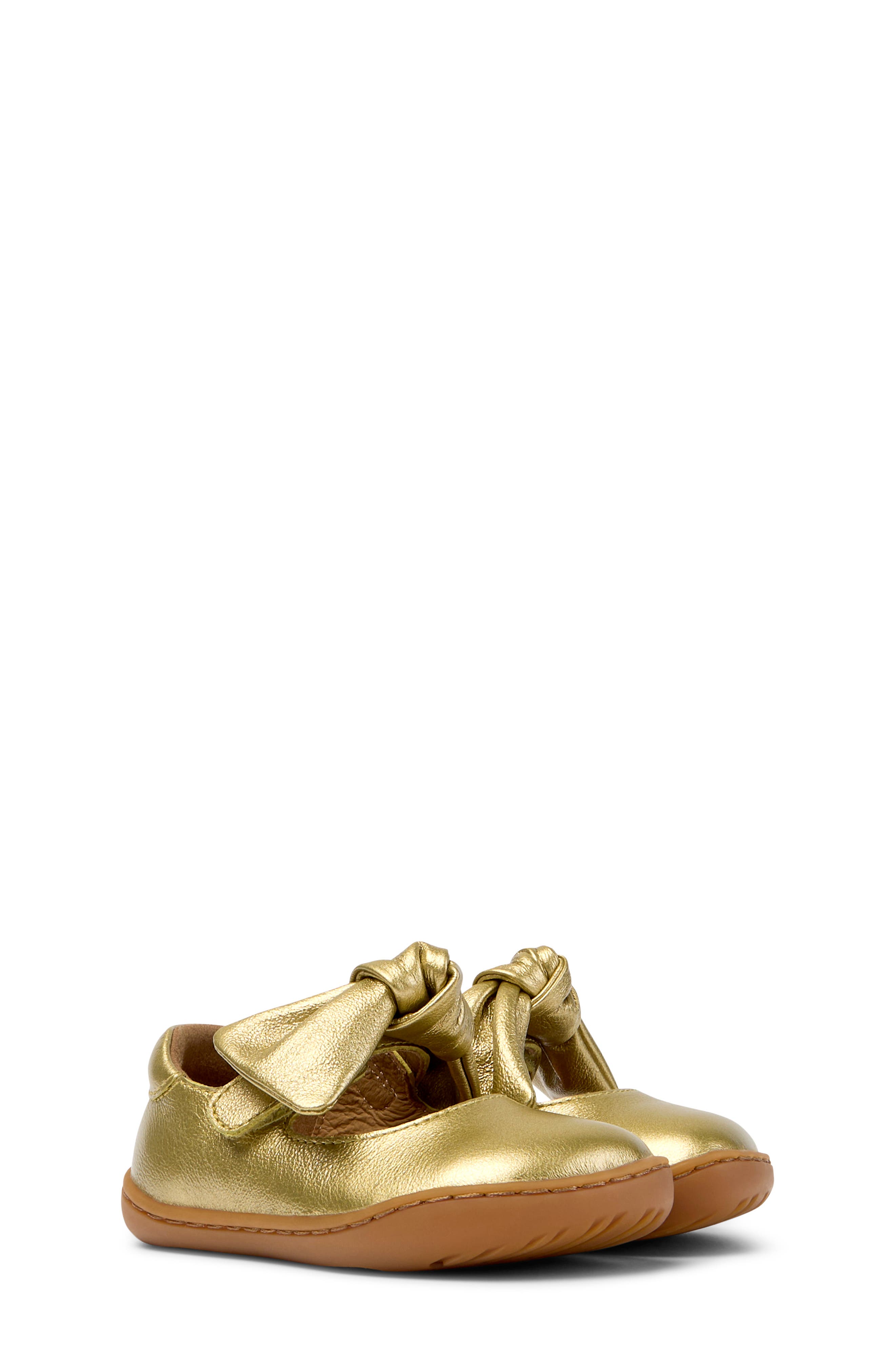 Kids' Peu Cami First Walker Mary Jane Sneaker, Main, color, GOLD
