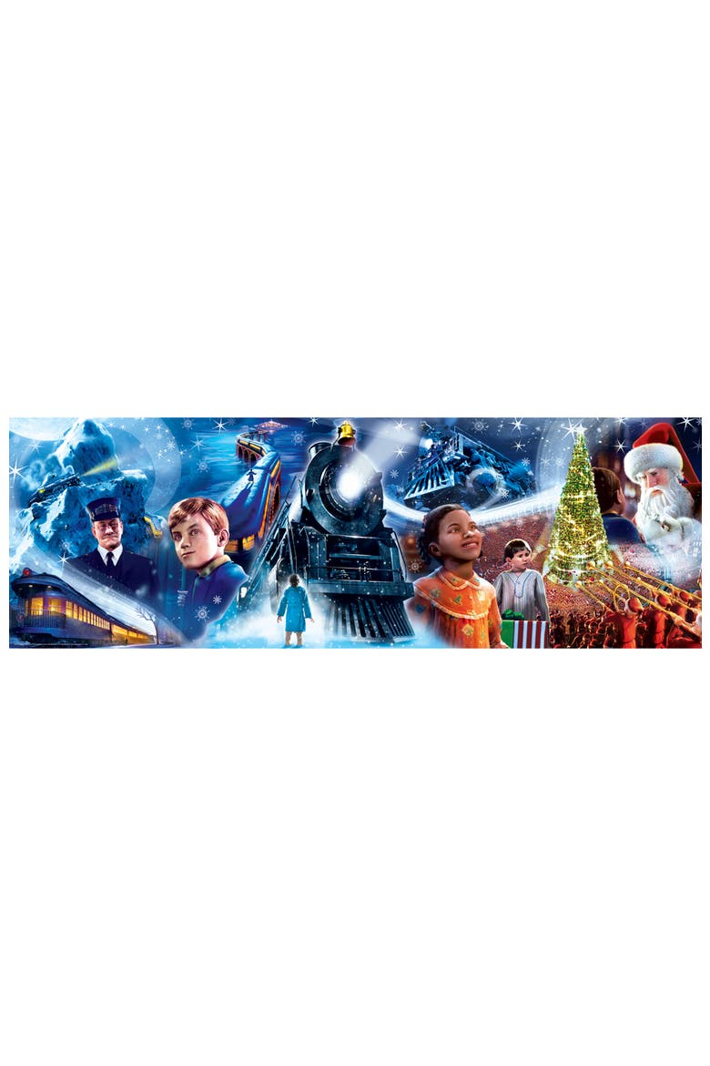 The Polar Express 1000 Piece Pano Puzzle, Alternate, color, Multicolor