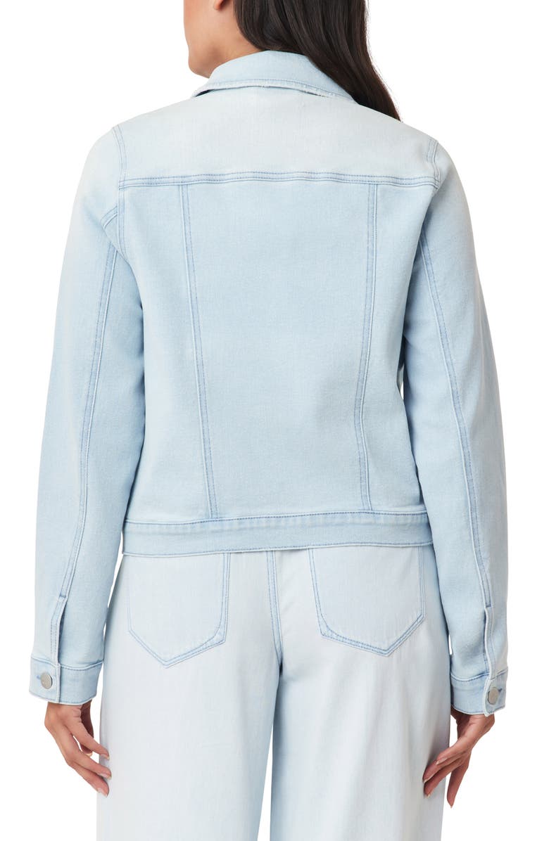 Kensie New Forever Crop Denim Jacket, Alternate, color, Saltwater