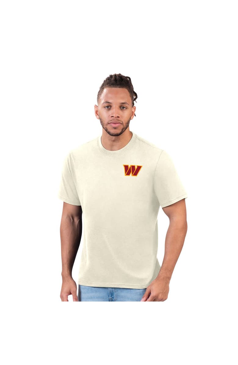 Margaritaville Men's Margaritaville Cream Washington Commanders Time Flies T-Shirt, Alternate, color, 