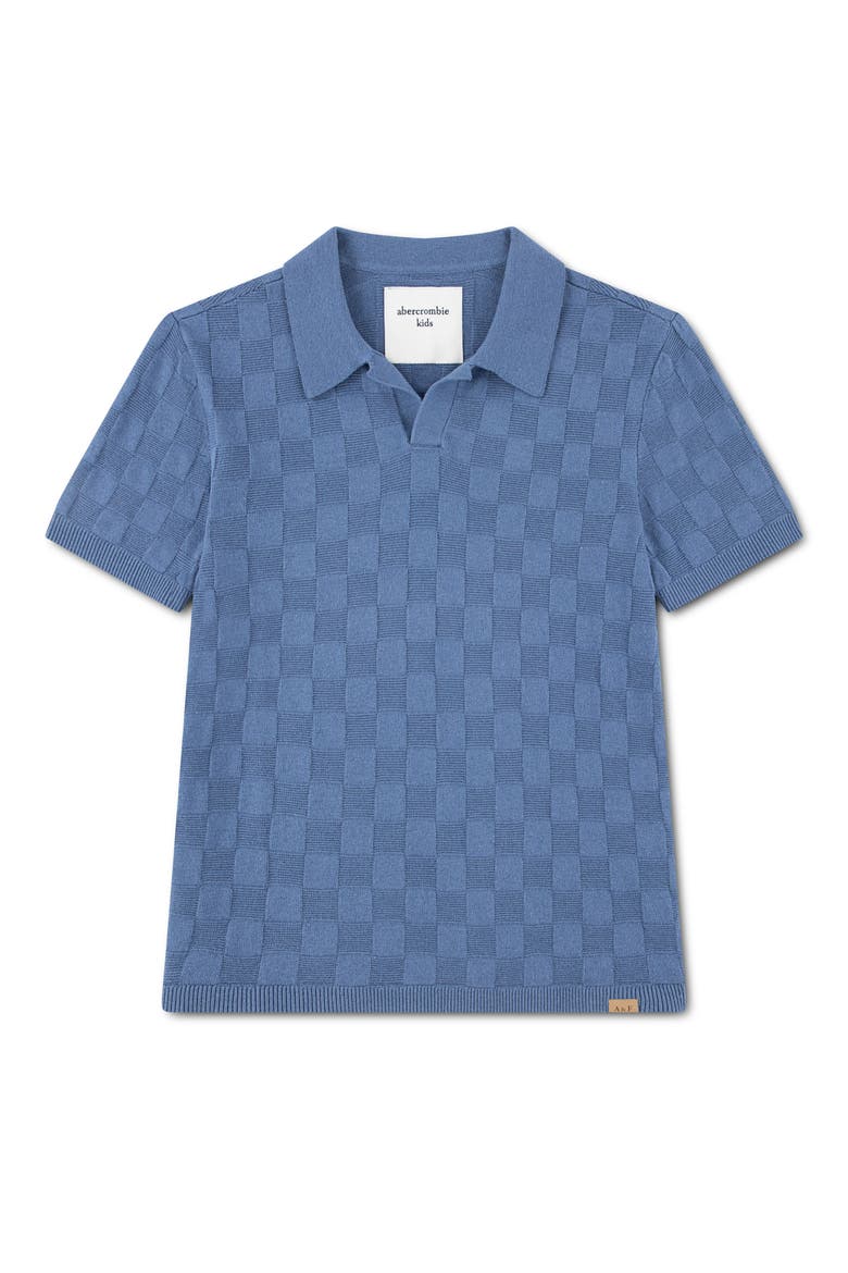 Kids' Swolo Johnny Collar Sweater Polo, Main, color, MOONLIGHT BLUE