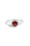  White | Red Garnet