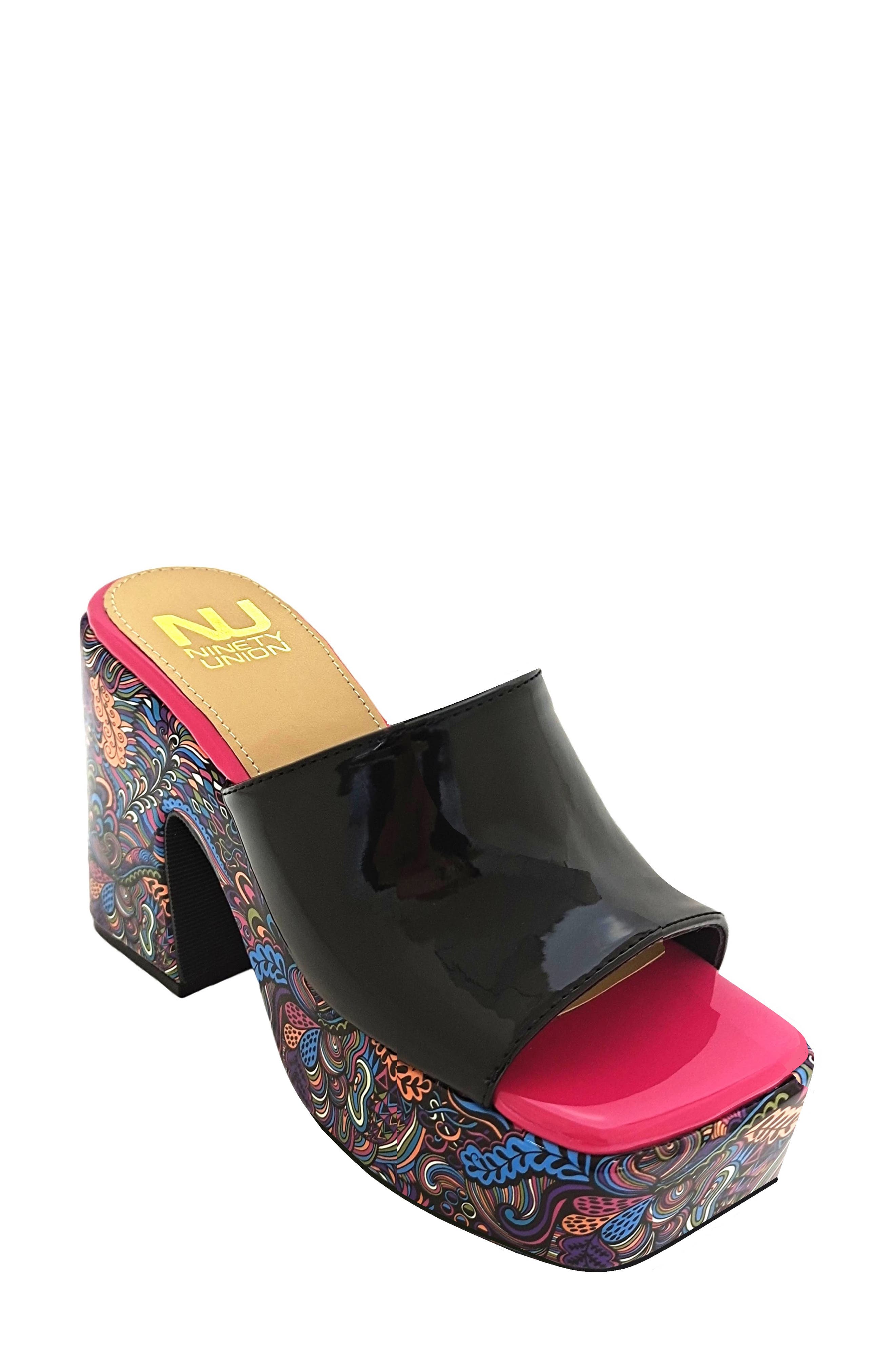 NINETY UNION Porto Platform Sandal, Main, color, 