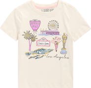 Scotch & Soda Kids' Los Angeles Logo Graphic T-Shirt