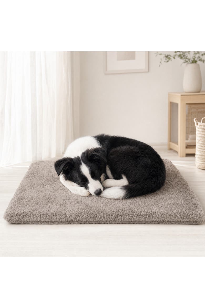 Essential PV Fleece Crate Pad, Alternate, color, Silver Mink