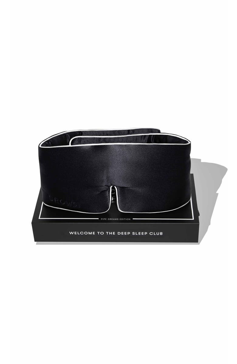 Drowsy Sleep Co. Pipe Dreams Sleep Masks, Main, color, Black Jade