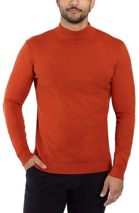 Core Mock Neck Knit Sweater