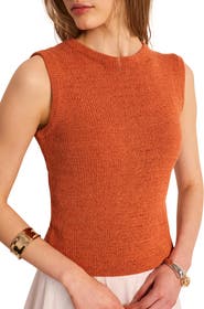 MINT VELVET Cotton Blend Knit Top