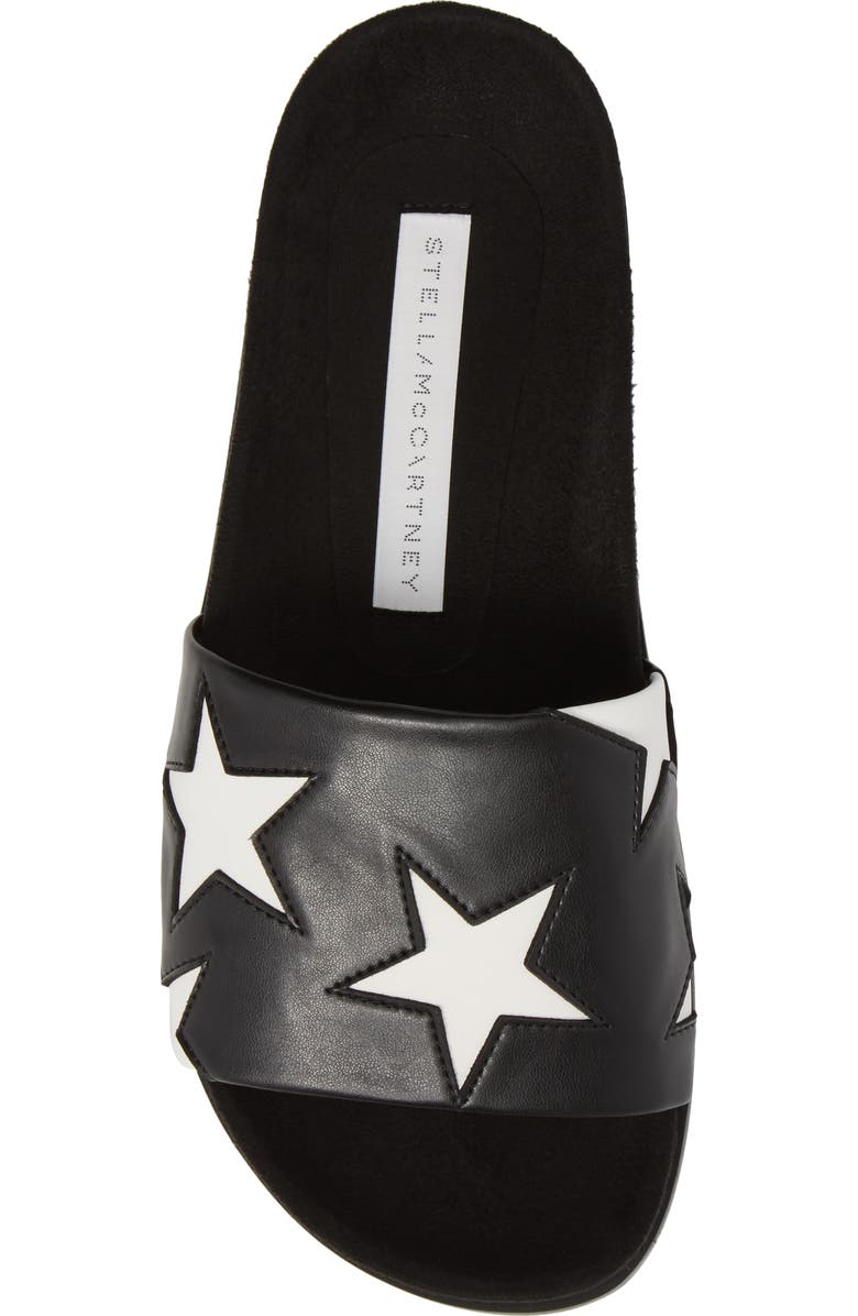 Stella McCartney Star Slide Sandal, Alternate, color,