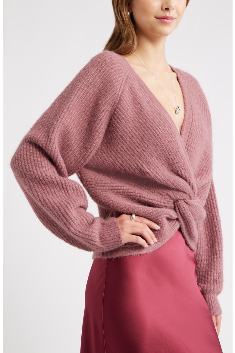 Twist Reversible Sweater, Alternate, color, PURPLE WISTFUL