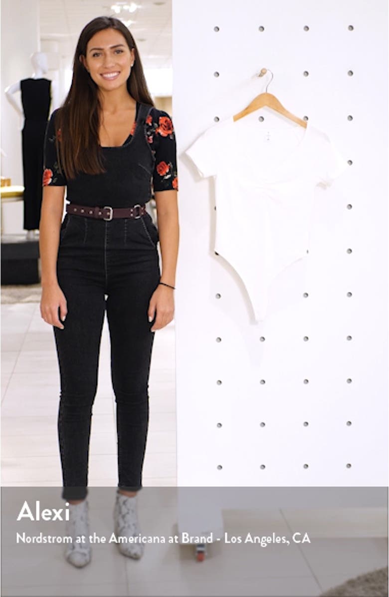 x Claudia Sulewski Cinch Front Bodysuit, sales video thumbnail