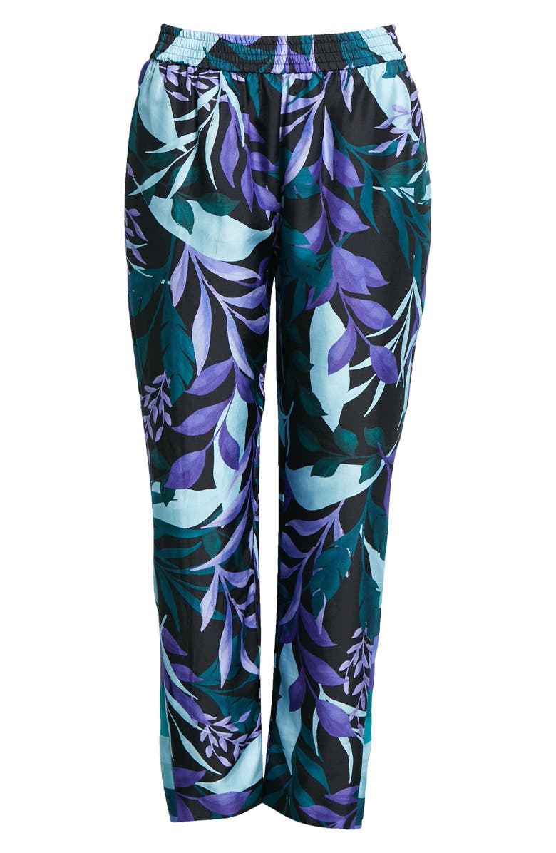 KOBI HALPERIN Adie Floral Crop Pants, Alternate, color, 