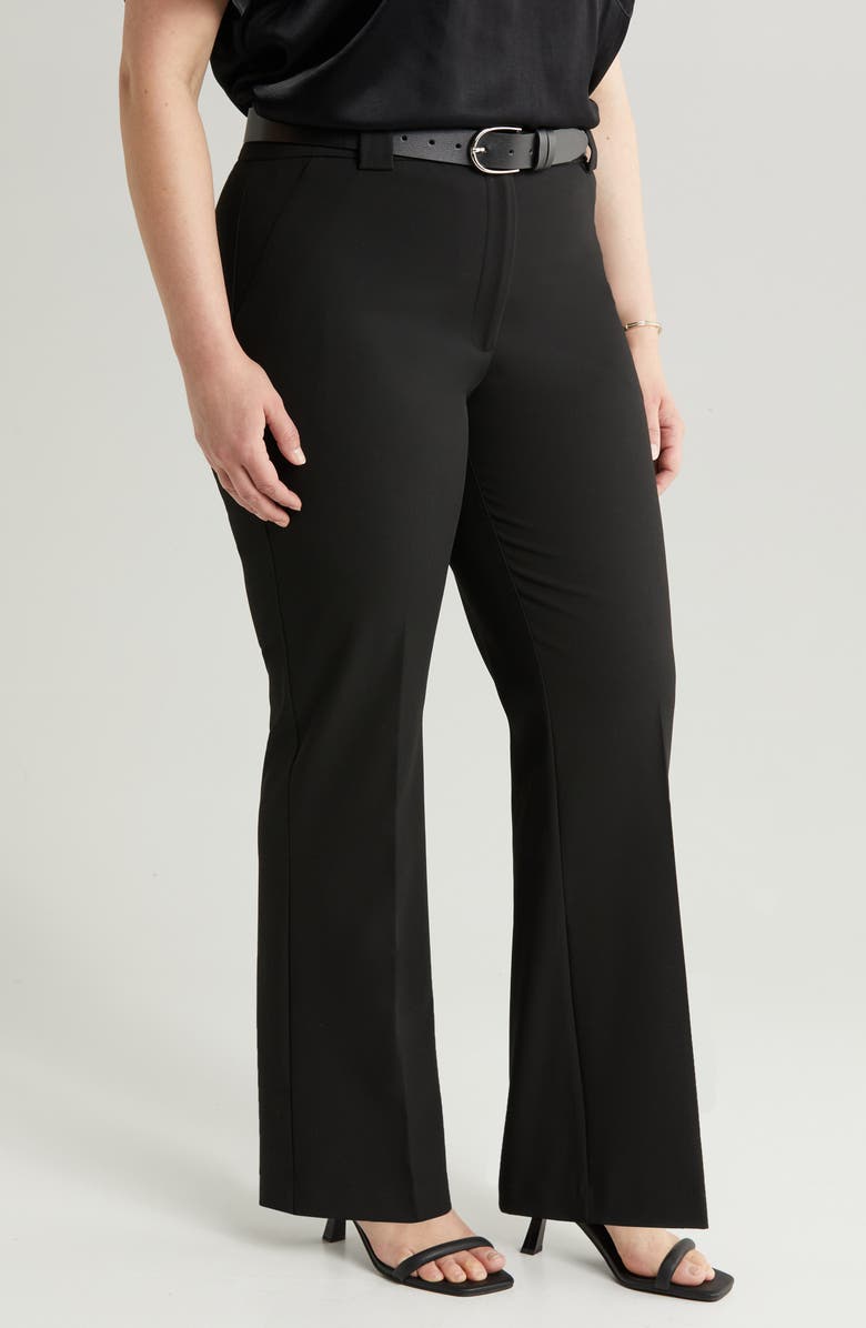 Nordstrom Slim Flare Pants, Alternate, color, 